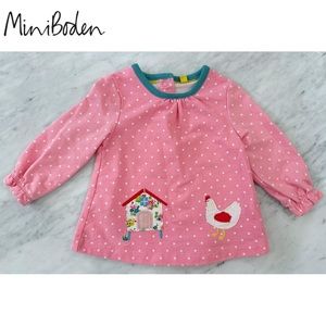 Mini Biden Embroidered Baby Girl Dress Sz. 3-6 Months